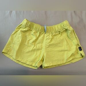 Women’s Yellow Patagonia Shorts